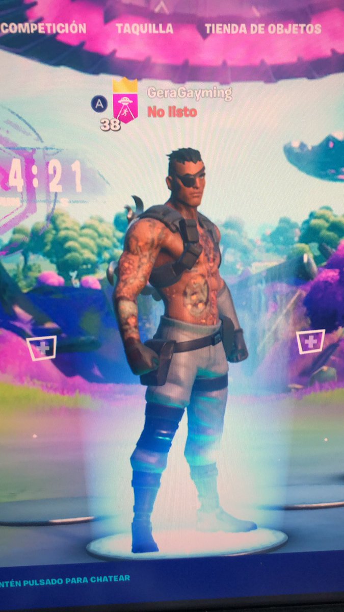 GGayming's tweet photo. Juegando fortnite, sacando el pase a última hora como siempre https://t.co/NrJ0KPRLZE https://t.co/AC85VuFT0S