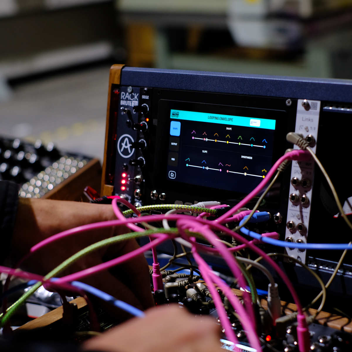 PolyEffects's tweet photo. Had some good testing time with Hector on Sunday. The new interface for our port of Tides now works. It's going to be a big week of firmware updates... https://t.co/JO0iNgUgej