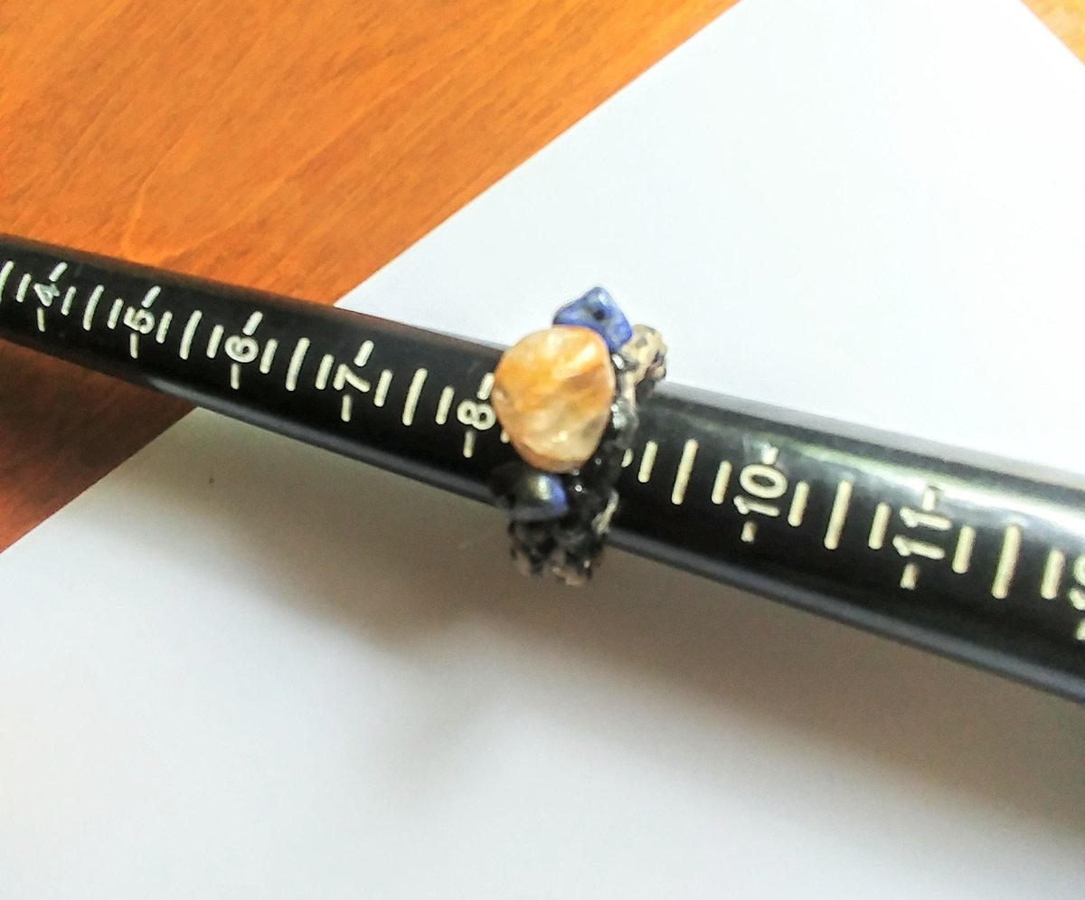 maryhigley1's tweet photo. In my #etsy shop: #Ring #ElAnille #KumihimoBraidedBand #Quartz #Sodalite #HandmadeJewelry #JoyeriaHechaaMano #Men #Women #USSize8.5 https://t.co/VtKW8P6fo2 https://t.co/lfdLSffm7l