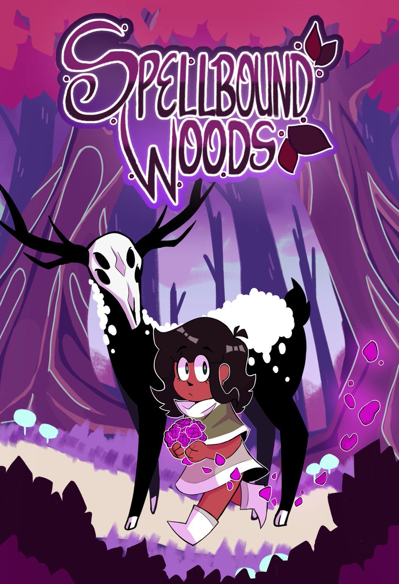 necroticarts's tweet photo. Spellbound Woods is a fantasy adventure webcomic full of magic, mystery, and some horror!

You can read it now, there are 2 full chapters available, with more on the way! Thank you for checking it out :>

https://t.co/UDsr3odBGa https://t.co/Yiv0oqKgtC