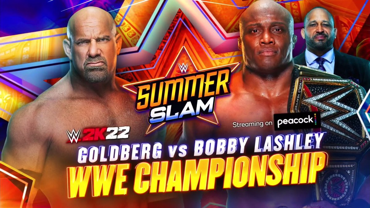 Lashley Accepts Goldberg's Challenge For SummerSlam