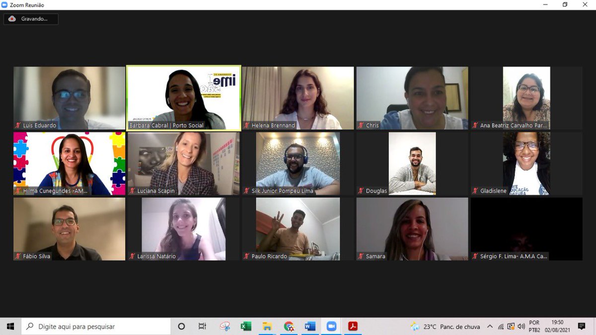SilkJrpompeu's tweet photo. Primeiro dia da Imersão on-line do @oportosocial com @fabio_nj tempo de muito crescimento e aprendizado! @CidadeSocialSJC @icsjcampos #social #ong #dmcard https://t.co/t1rdTQNA5G
