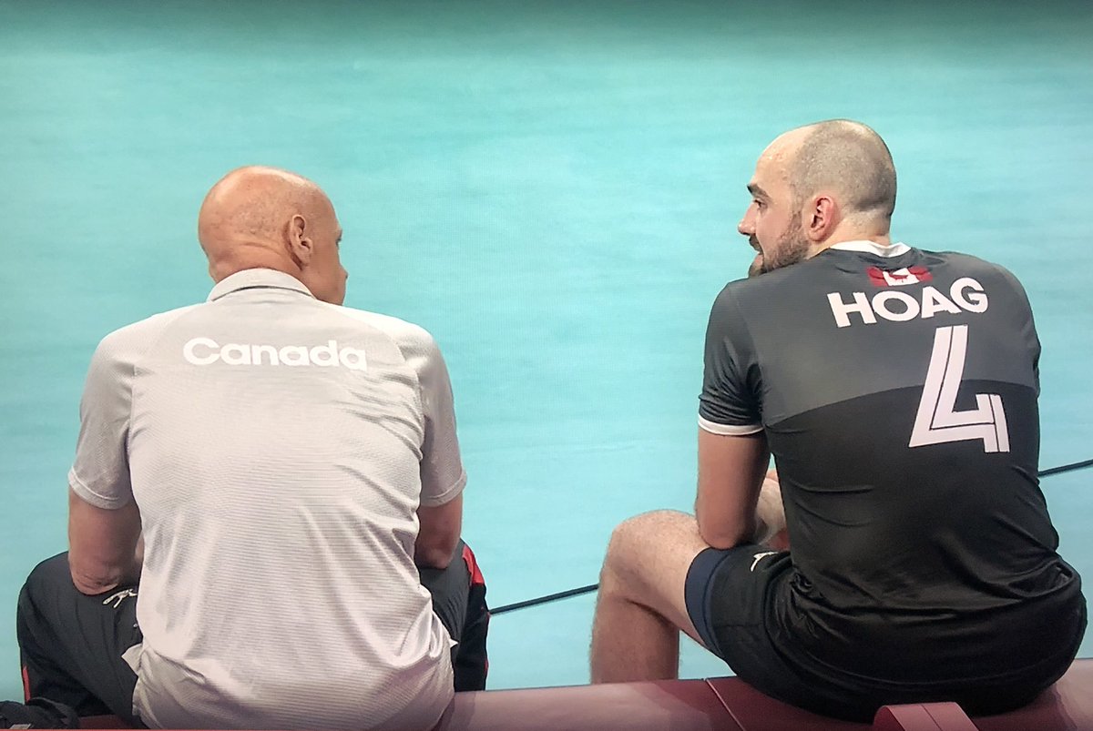 ROC wins the match with final scores of 25-21, 30-28 and 25-22 but Team Canada is walking away with their heads held high after a display of pure grit and heart. We’re all proud of you! 🇨🇦❤️

<a href="/VBallCanada/">Volleyball Canada</a> #teamcanada #volleyball #maplevolleys #olympics #stillwinners #fatherson