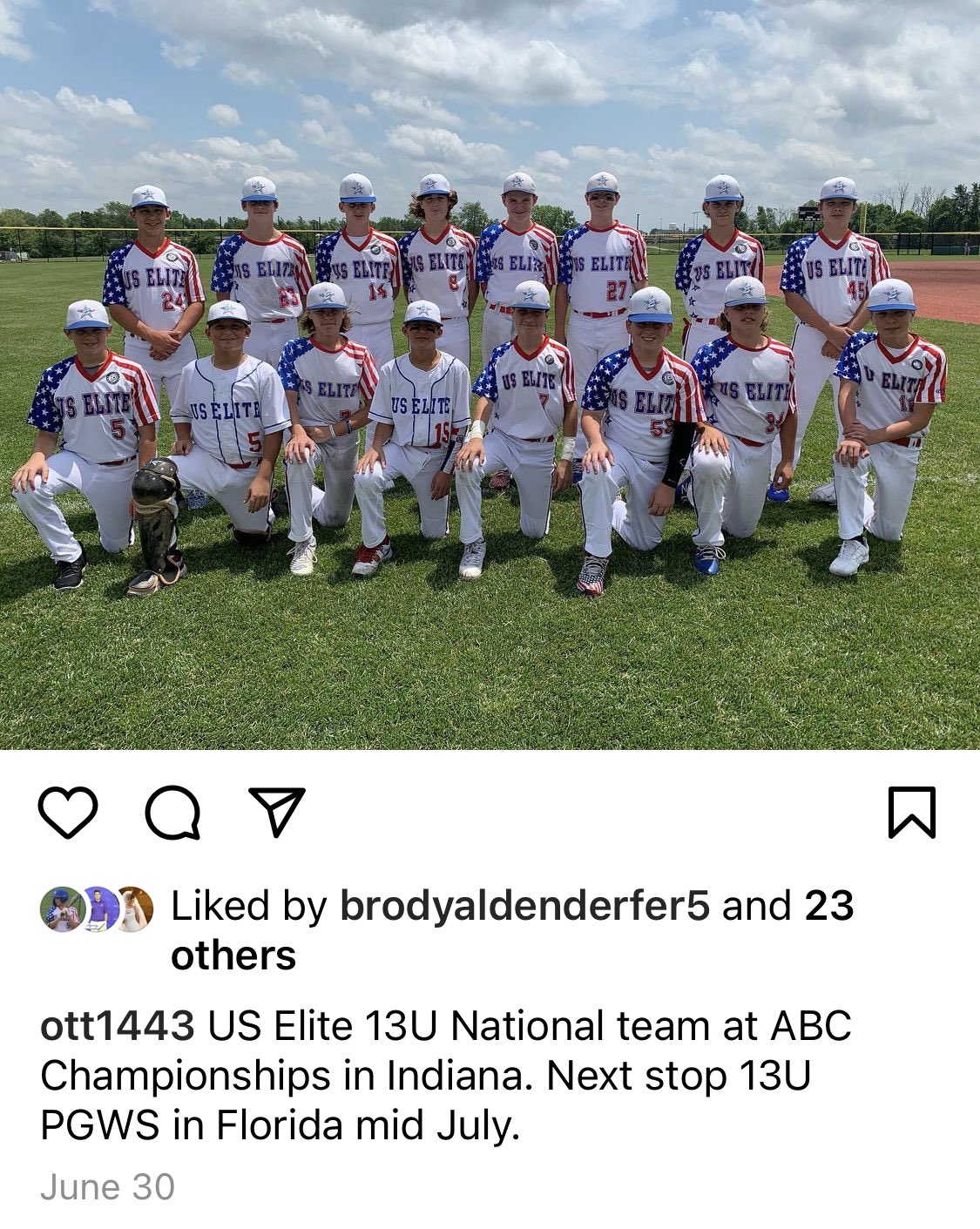 Us elite hotsell baseball nj