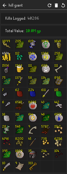 AlanowskyRS's tweet photo. Loot from Hill and Moss Giants https://t.co/pD5KcMbEe6