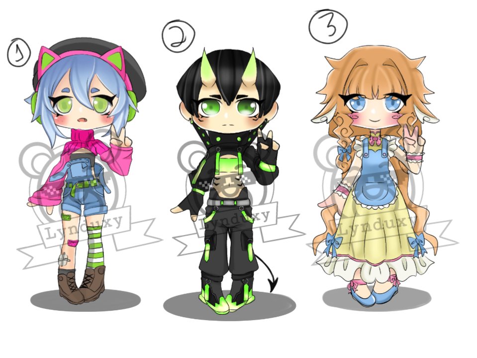 Lynduxy's tweet photo. Open auction

🌸ADOPTABLES

•Sb: $5
•Mi: 3$
•Ab: 15$

🌸Rules:

•Do not change the adopt designer
can change the gender
•Whenever I repost give credit to me for the art
•Do not resell for a higher price.

🌸Payment via Paypal

#adoptable  #ADOPT https://t.co/oZWkkgk6YK