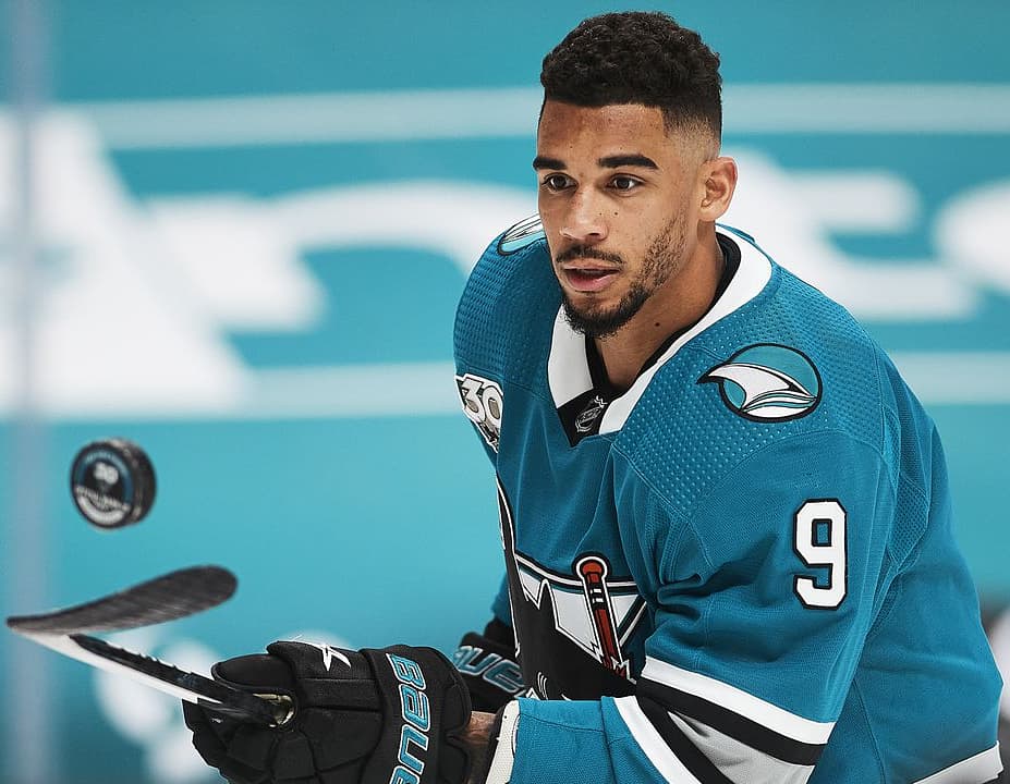 Happy 30th Birthday to forward Evander Kane. Getty Images 