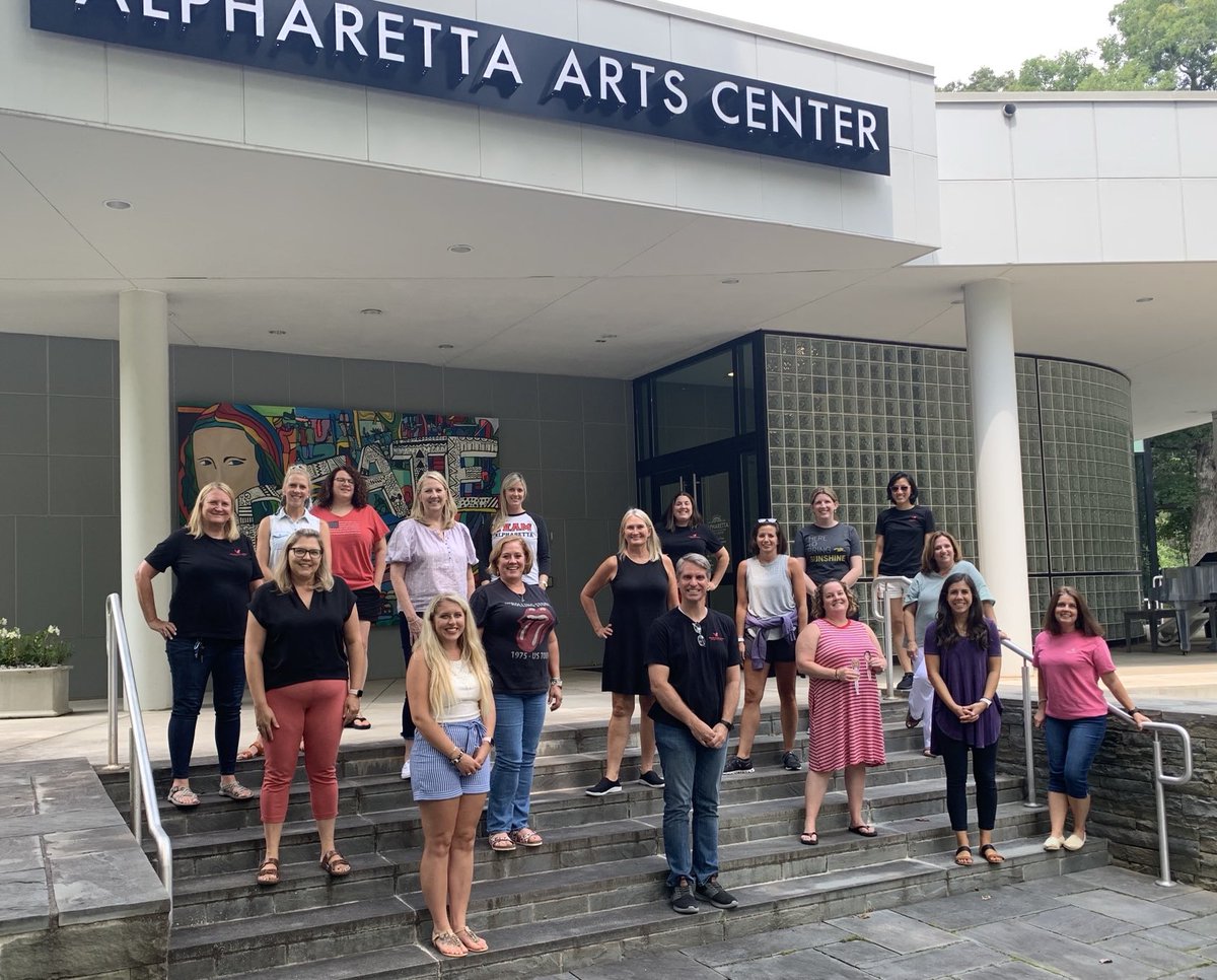 Thank you ⁦⁦<a href="/alpharettagov/">City of Alpharetta</a>⁩ for the great space and access to the wonderful arts center during ⁦<a href="/Alpharetta_ES/">Alpharetta ES</a>⁩ leadership retreat!