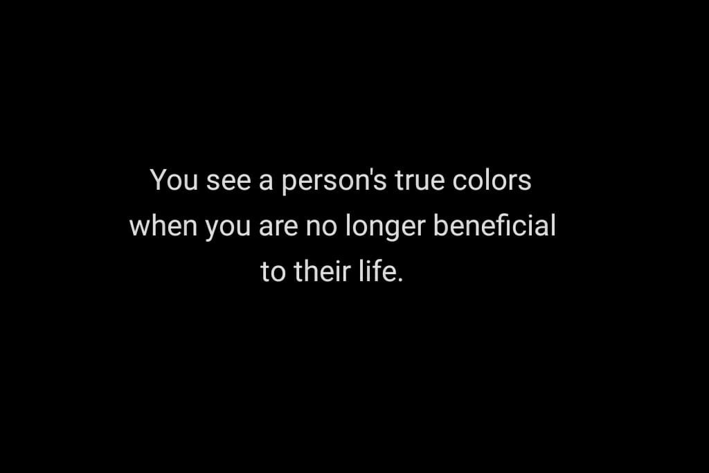 You see a person’s...