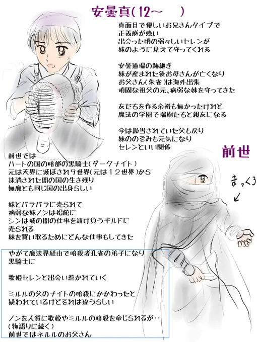 昨日描いた絵です(*^-^*)
恋の魔法とおまじない685-8ラフ、678-2ペン入れ、イラストACさん素材ちびモブ会社員、旧誕生花1月28日レプトスペルマム白黒加工 