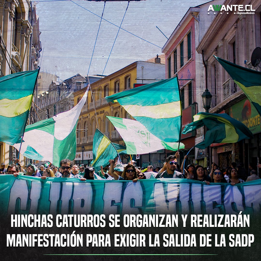 AwanteCL's tweet photo. #Institucional • HINCHAS HACEN LLAMADO A MANIFESTARSE POR LA CRISIS QUE VIVE EL CLUB

Un llamado a marchar y manifestarse pacíficamente han hecho diversos hinchas, para mañana a las 18:00 horas en la plaza victoria. https://t.co/2DBY5ZTWsp