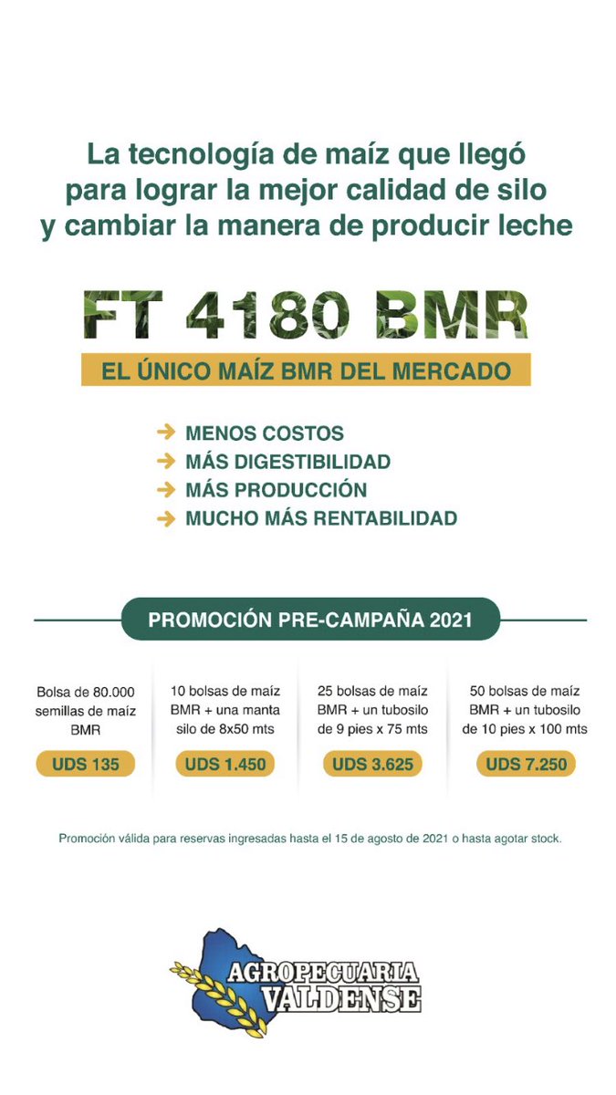 Agropecuaria Valdense tweet media