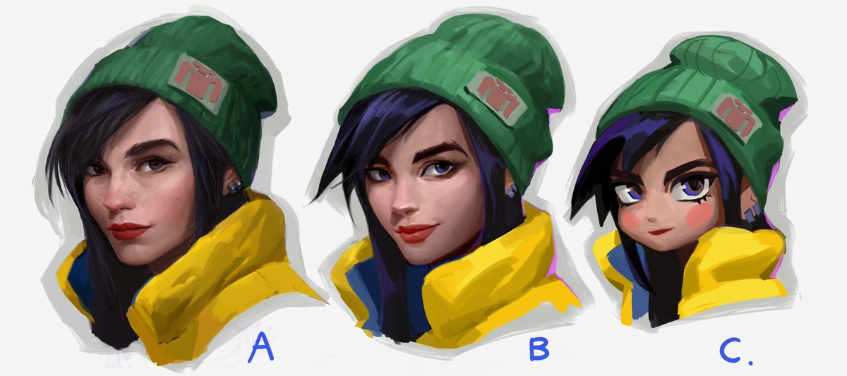 Class demo "Painting by style." 课堂演示. #ValorantArt #killjoy