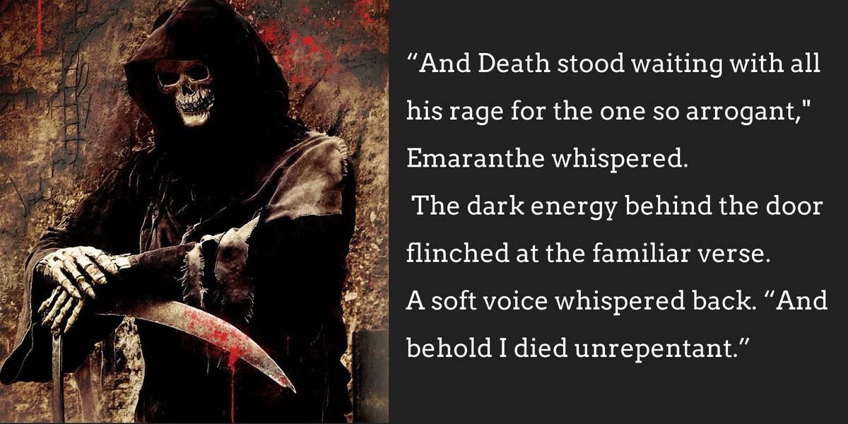 'And behold I died unrepentant.” #wip Endings & Beginnings, bk 4 of The Immortals #amwriting #mywana #writingcommunity #writerscafe #readingcommunity