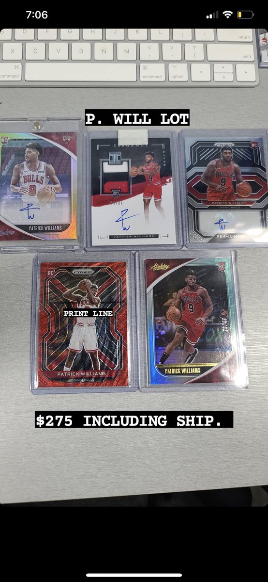 Heddy_HC's tweet photo. Lots for sale! KG/Dirk/Williams/Kira prices on pics. Helping a friend list. More pics upon request. Offers will be entertained. @CardPurchaser @HiveCards @HobbyConnector https://t.co/OG80GyBkzI