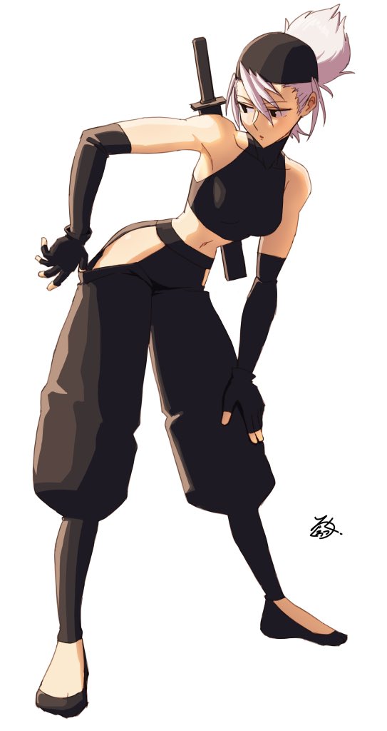 「Kunoichi 」|ろぐろっくのイラスト