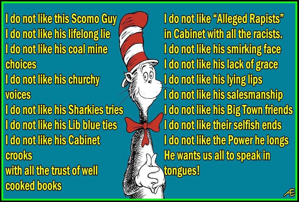 GovIn21st's tweet photo. The Lying Cows in the Government will not speak up - they are just part of the protection racket. They just need to be voted out along with their mysogynist colleagues.
#ScottyTheMisogynist
#EnoughIsEnough
#Christian
#ScottyTheRapistProtector
#poorjen https://t.co/vxBZ5OSjZC
