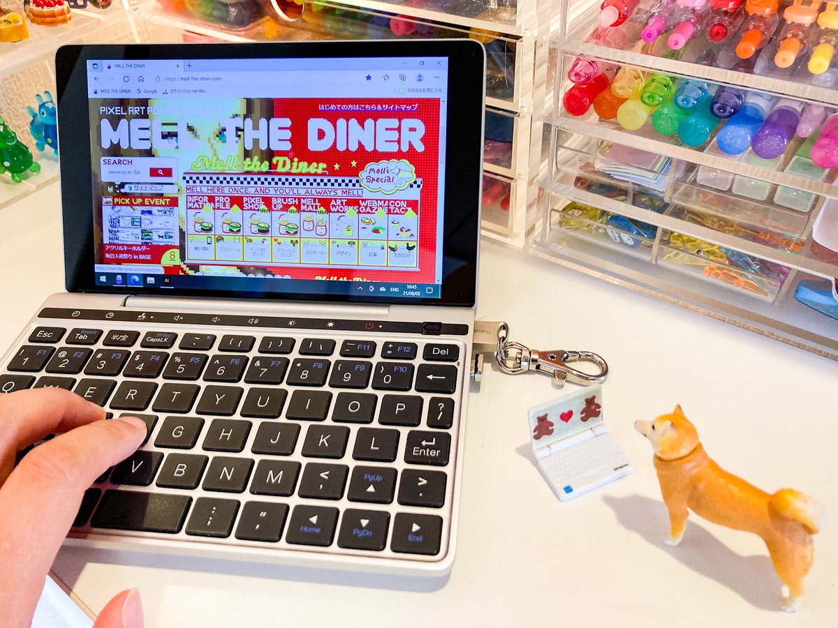 mellmallpx's tweet photo. 💻パソコン教室💻
#オモ写 #GPDPocket2 https://t.co/i5YvbstSHc