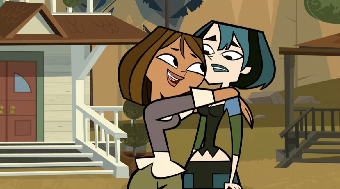 The 3rd Femslash Ship of the Day is Gwen x Courtney from Total Drama.