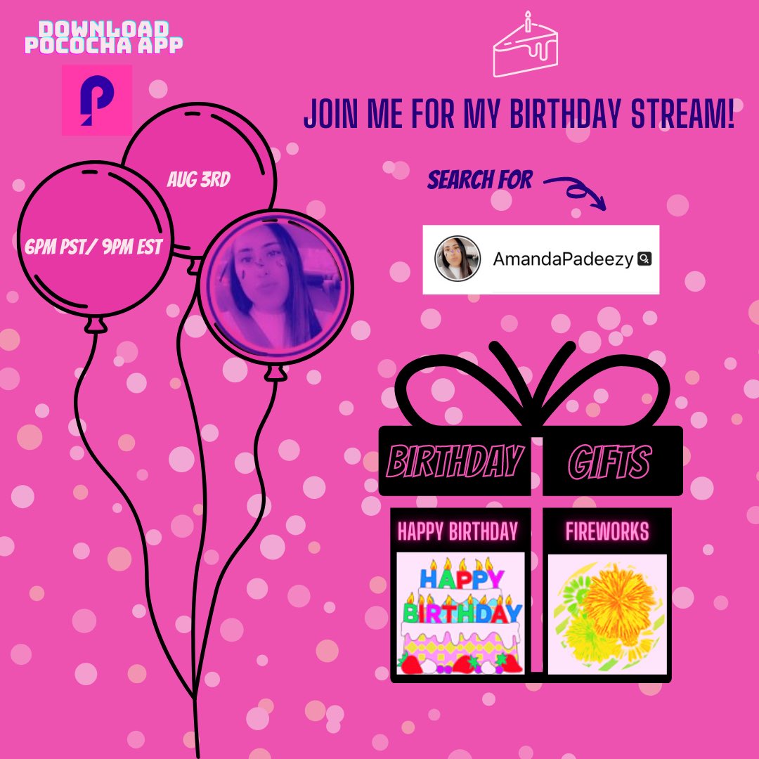 AmandaPadeezy's tweet photo. Join me tomorrow at 6pm pst/9pm est on Pococha Live! It’ll be a fun night filled with whipped cream and pie 😅 https://t.co/Ayacp12roT
