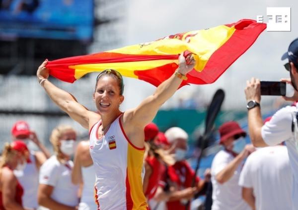 🛶 #ULTIMAHORA | 🥈Plata de Teresa Portela

En los sextos Juegos de su carrera, la palista obtiene su primer metal olímpico.

En la final de K1 200 llegó detrás de la neozelandesa Lisa Carrington.

España suma 8 medallas en Tokio:

🥇 
🥈🥈🥈🥈
🥉🥉🥉

#Tokyo2020 #Olympics