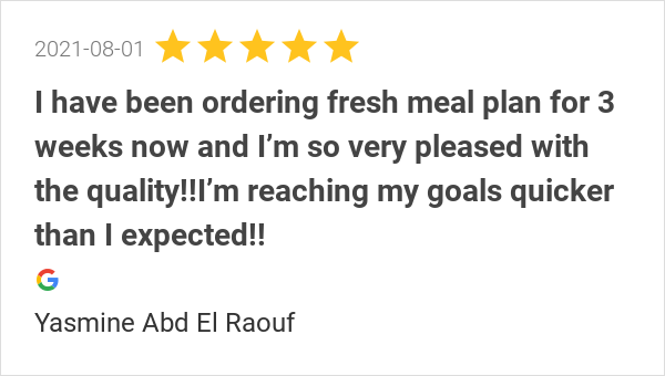 FreshMealPlan's tweet photo. New 5.0-star Review: "I have been ordering fresh meal plan for 3 weeks now and I’m so very pleased with the... https://t.co/IMdu9Utyar