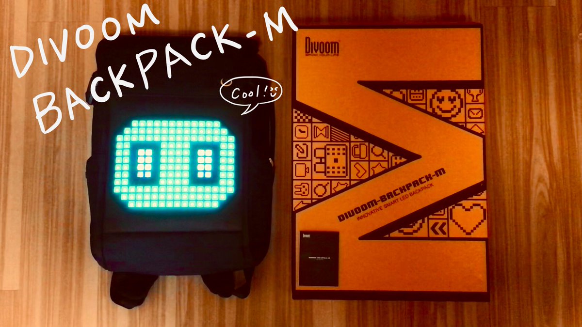 とてもユニークなバックパックを買いました👀

youtu.be/NsGQn6o2g_w
#DIVOOM