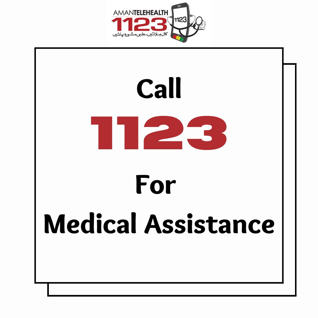 siehspk's tweet photo. 1123 is our new number!
Get free healthcare advice and consultation without leaving your homes. Dial 1123 to reach Aman Telehealth, a 24-hour helpline that aims to provide free and timely access to diagnostic, physical and #MentalHealth advice.
#AmanTeleHealth #Telemedicine https://t.co/fydYb7ryuD