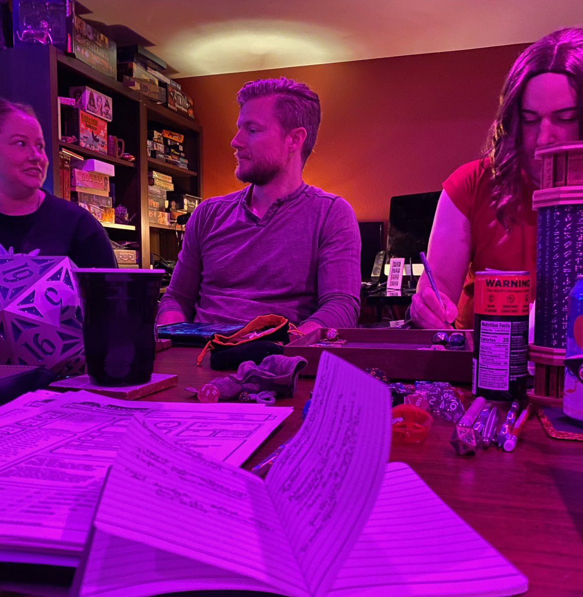 Huge thank you to @paul_swilk <a href="/LinneaRetina/">Linnea Boyev 🇺🇸❤️🇺🇦❤️🇹🇼</a> <a href="/i_mightbea_nerd/">i_mightbeA_nerd</a> <a href="/TheScarletRebel/">Michael Schatz</a> <a href="/devnuhl/">A Rogue Named Wizard</a> <a href="/TiaStenson/">Tia Stenson</a> <a href="/d_wolfandbear79/">wolfandbear79</a> #DM_shae for your wonderful imaginations and for being such fantastic roleplayers! Was so fun getting to hang out after the game and in Boulder at #Tonic #sidequest