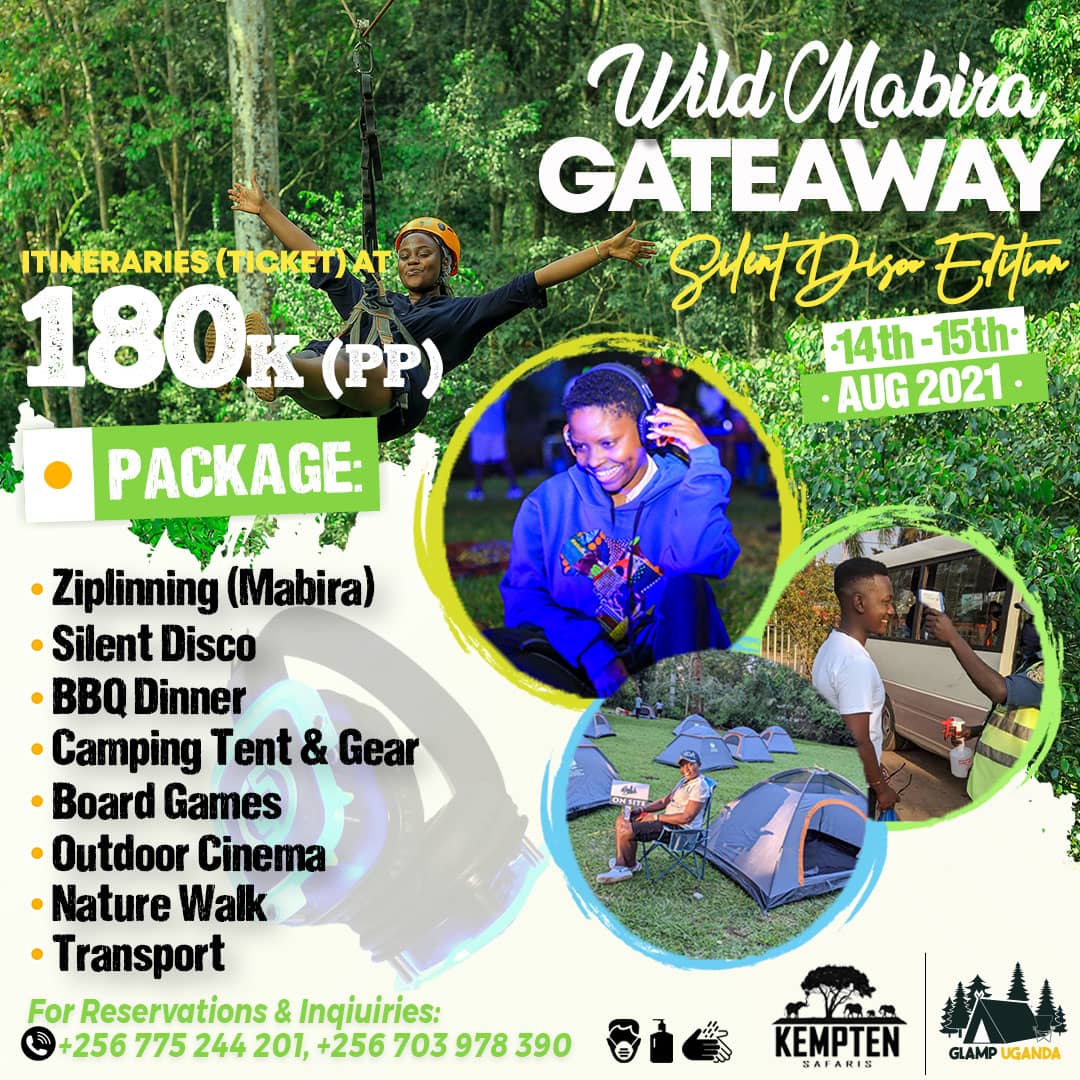 GlampUganda's tweet photo. We partnering with @KemptenSafaris to give an exciting camping Experience in Mabira.

Book this amazing offer right now.
0703978390 https://t.co/0W3myVfzmu