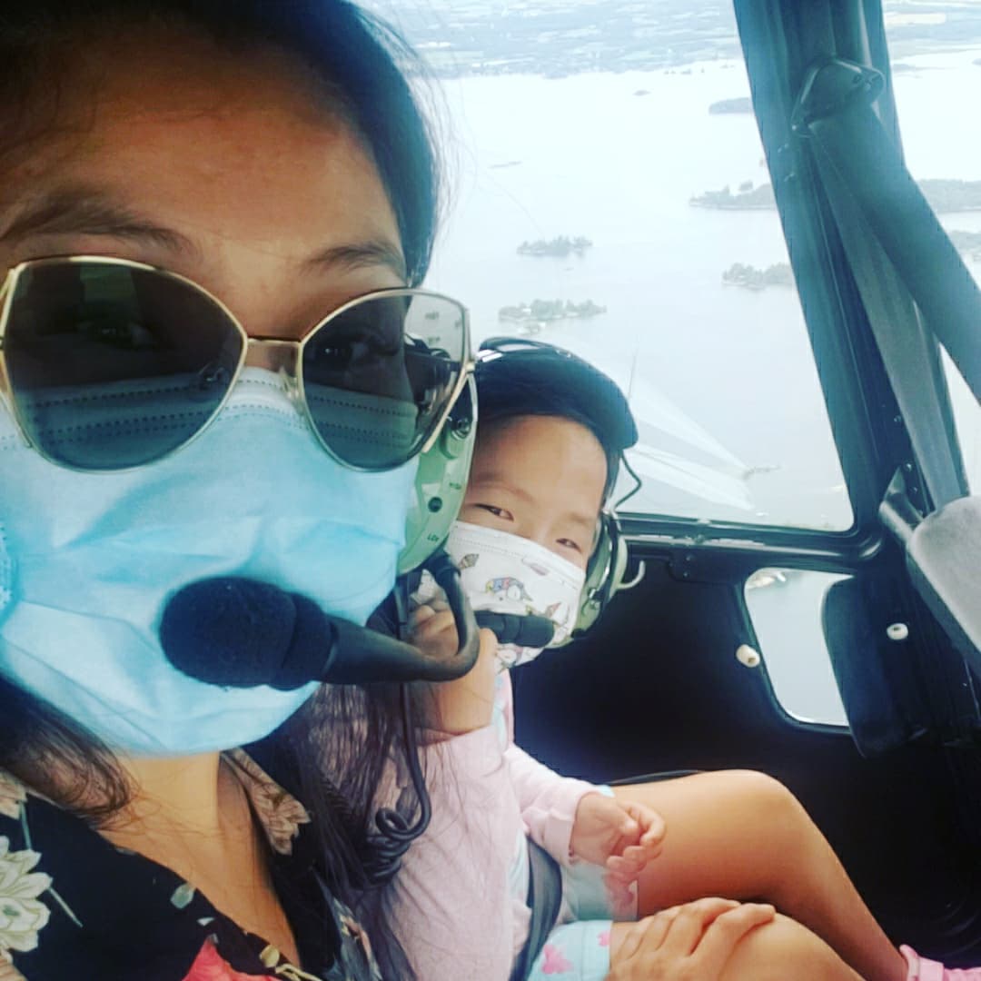 MendeeJC's tweet photo. A beautiful long weekend getaway to the 1000 Islands with my favorite people in the world. What a wonderful feeling to get out of town and start experiencing travel again with our private helicopter tour and cruise. Creating great memories every step of the way. 🥰⛴🚁👨‍👩‍👦👩‍👧 https://t.co/SkF6SjOFf8