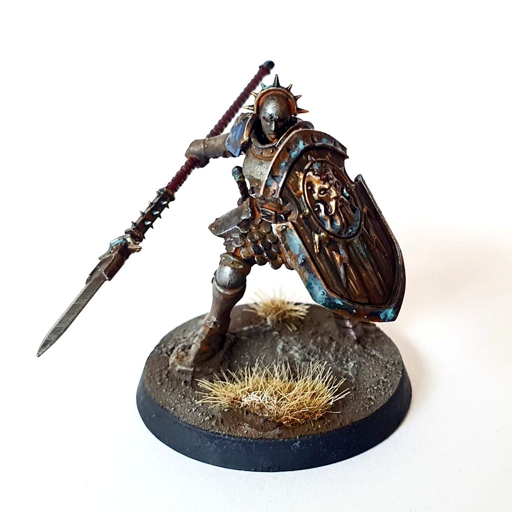 Graider_fr's tweet photo. Stormcast Eternal vindicators from Dominion box.
Lot of fun to paint 
More on my Instagram 😇

#warhammercommunity
#paintingwarhammer
#warmongers
#ageofsigmar 
#NewAoS
#stormcasteternals 
#grimdark https://t.co/RqeMWDYcq6
