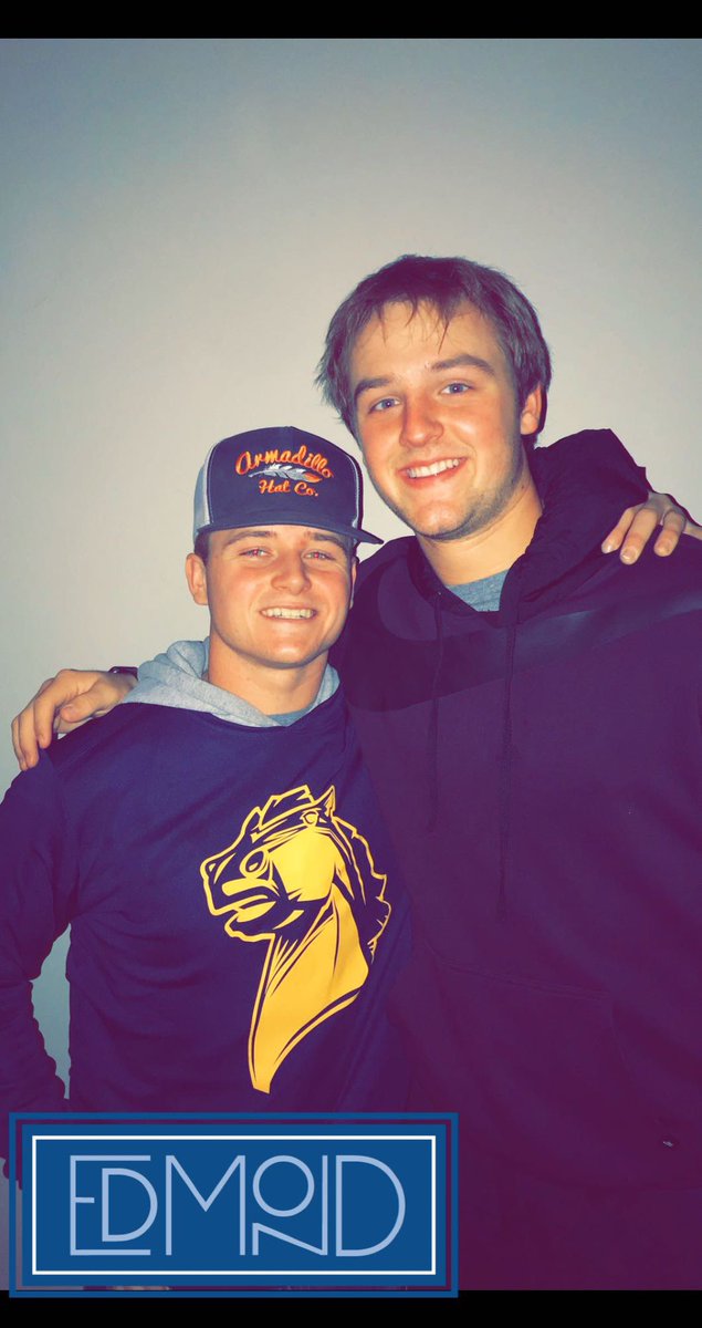 QuadeVarner's tweet photo. If you see this cat wandering around Ada today give him a couple birthday spankins. Happy birthday brother man ❤️ never change Maloy @2maloyc https://t.co/yd7bqYYFfa