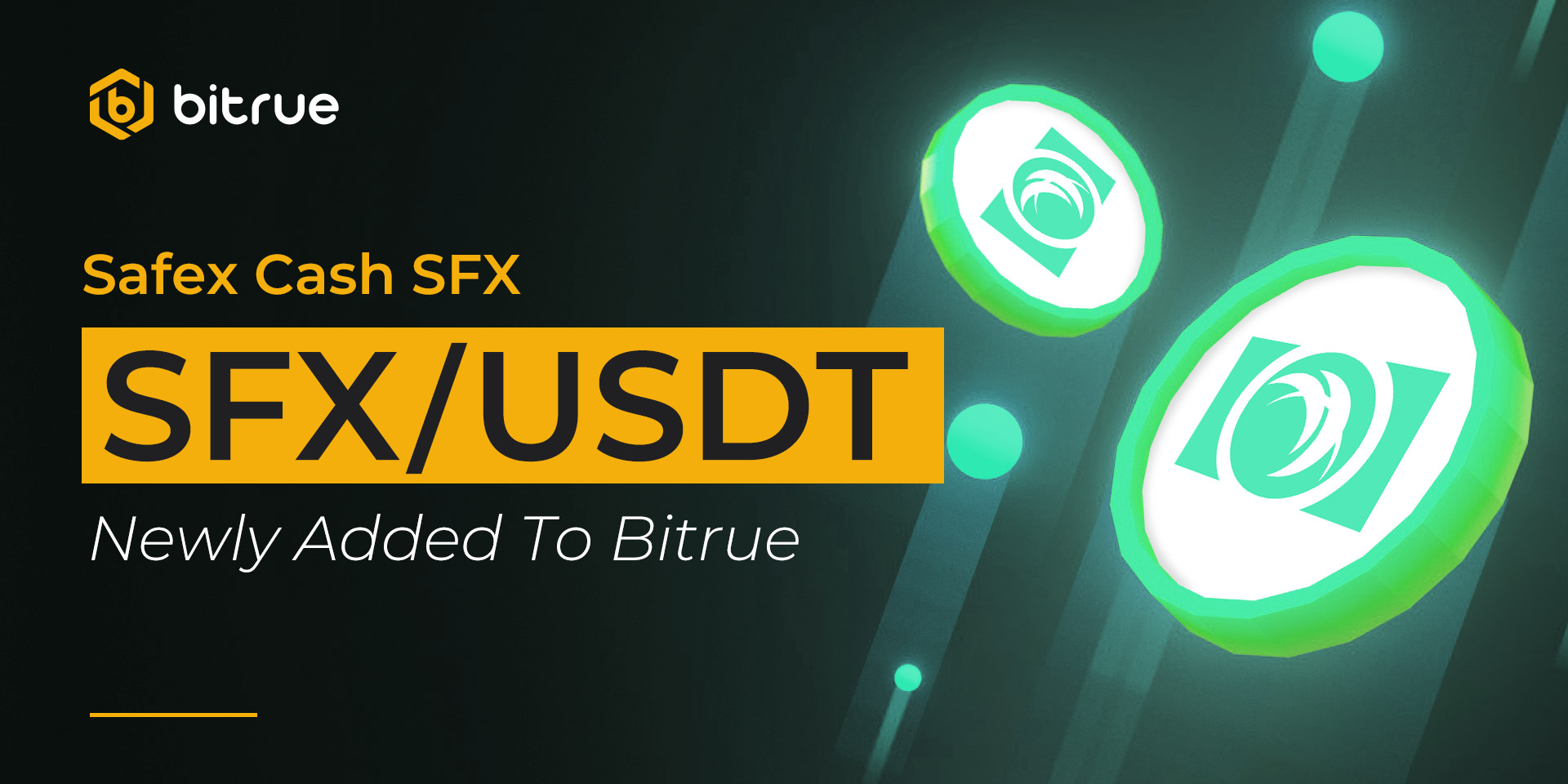 Bitrue on Twitter "We're happy to annouce that we're partnering with the safex team to list