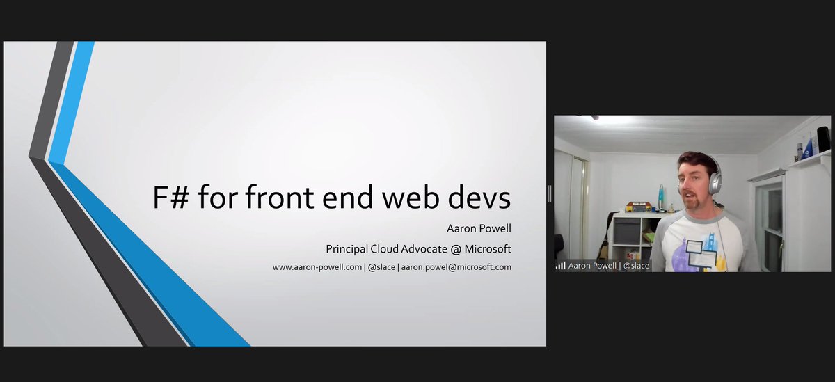 melbdotnet's tweet image. Next up at #MelbDotNET we have @slace 🎉

Telling us about #FSharp for Front End #WebDevs!