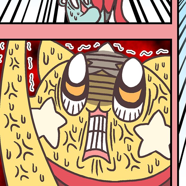 #モデ猫
【ネコウシ小話】「メモスター」
あたるさんのマスコットキャラで作者自らが声の担当をしているメモスター。本作では声は無いがコミカルでシュールな行動を取りつつ、重要な場面で活躍しました。