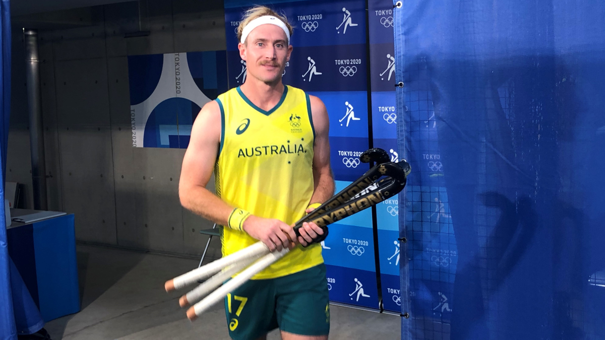 AUSOlympicTeam's tweet photo. Tonight Aran Zalewski will captain the @Kookaburras in his 200th international in an Olympic Semi Final against Germany.

Winner to face Belgium in the Gold Medal Match. Settle in - this is going to be a cracker! LIVE on Seven &amp; @7plus at 8pm AEST. #AUSvGER #TokyoTogether https://t.co/5pAYt0LocM