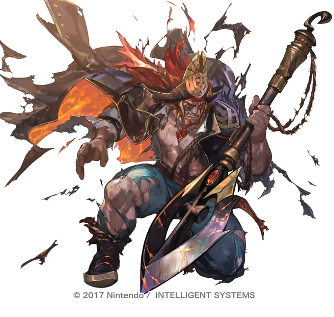 『ファイアーエムブレム ヒーローズ』様にて、『紅蓮の海賊王 スルト』を描かせていただきました! サメちゃん!
ムスペルでもお祭り催してください、王様。
#FEH #FEHeroes #FEヒーローズ
https://t.co/fYyCG8rlna 