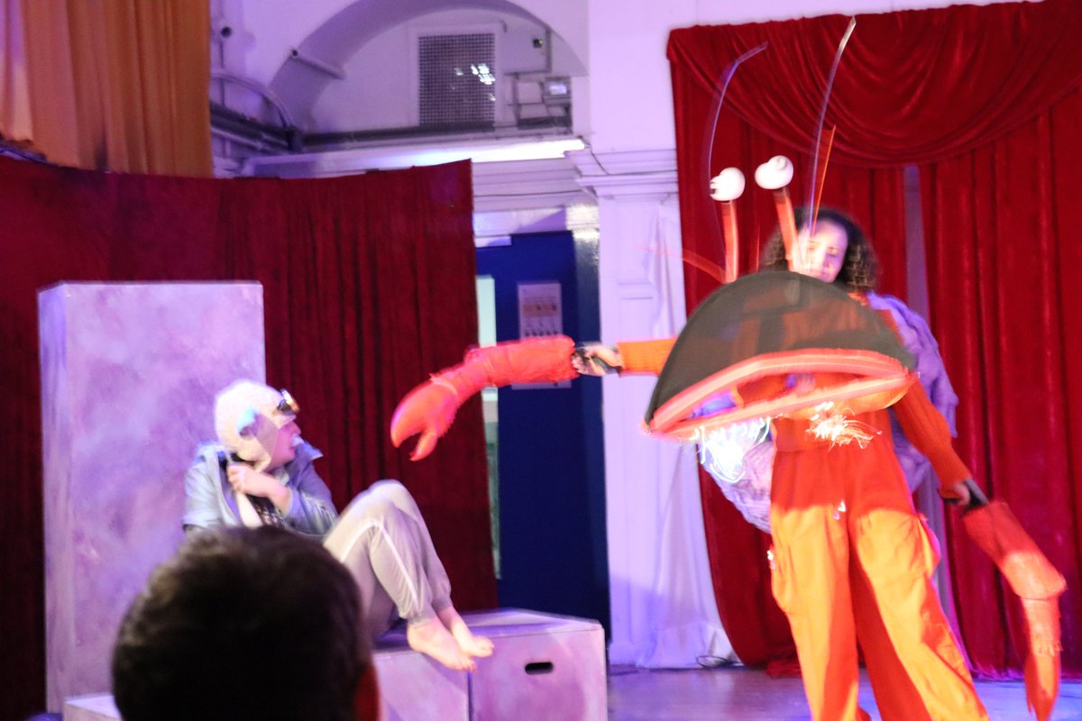 StMargaretsLDN's tweet image. It was wonderful to welcome @_ElephantTalk to @StMargaretsLDN for their inspiring and moving family show &quot;Finding Percy Erebus&quot;. They turned our hall into a magical performance space! Have a look at the photos! #puppets #theatre #storytelling #TowerHamlets