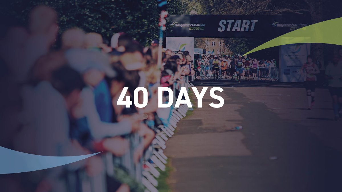 4️⃣0️⃣ Days to go! 🏁