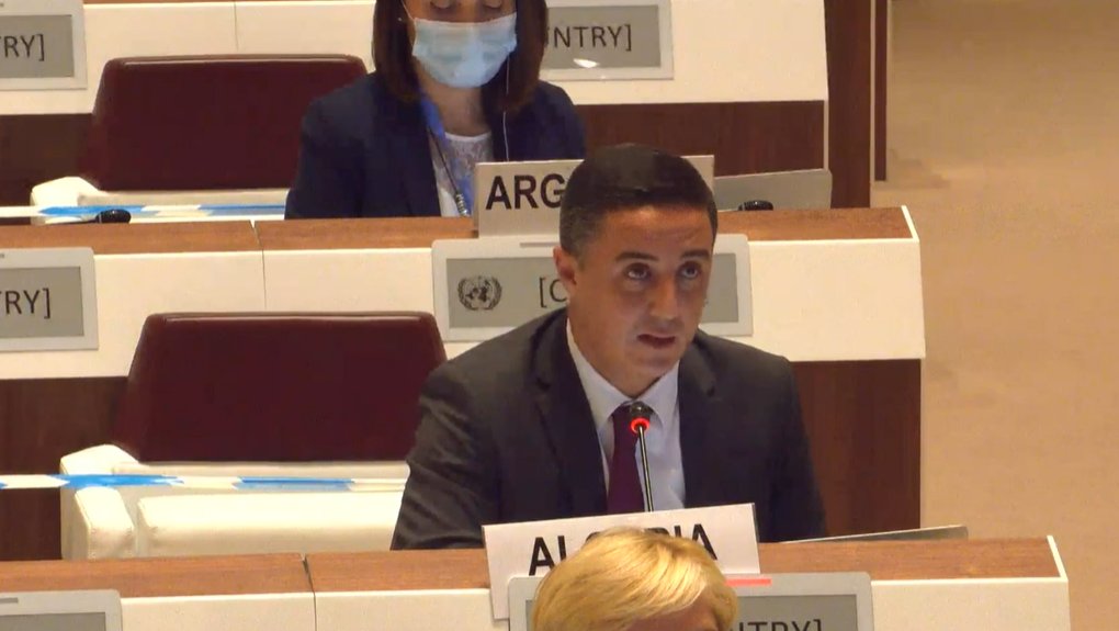 #Algeria sees a need for immediate action to adopt a preventative approach on #KillerRobots concerns. Proposes #CCWUN negotiate a legally-binding instrument to prohibit &amp; regulate lethal autonomous weapons systems. #KeepCtrl #TeamHuman