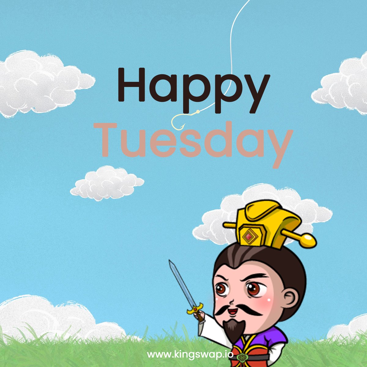 Defi_KingSwap's tweet photo. Happy Tuesday, everyone! Are you ready to 🚀🚀🚀🚀?

#KingSwap #NFT #Mood #Daily https://t.co/uX5z6AxxRs