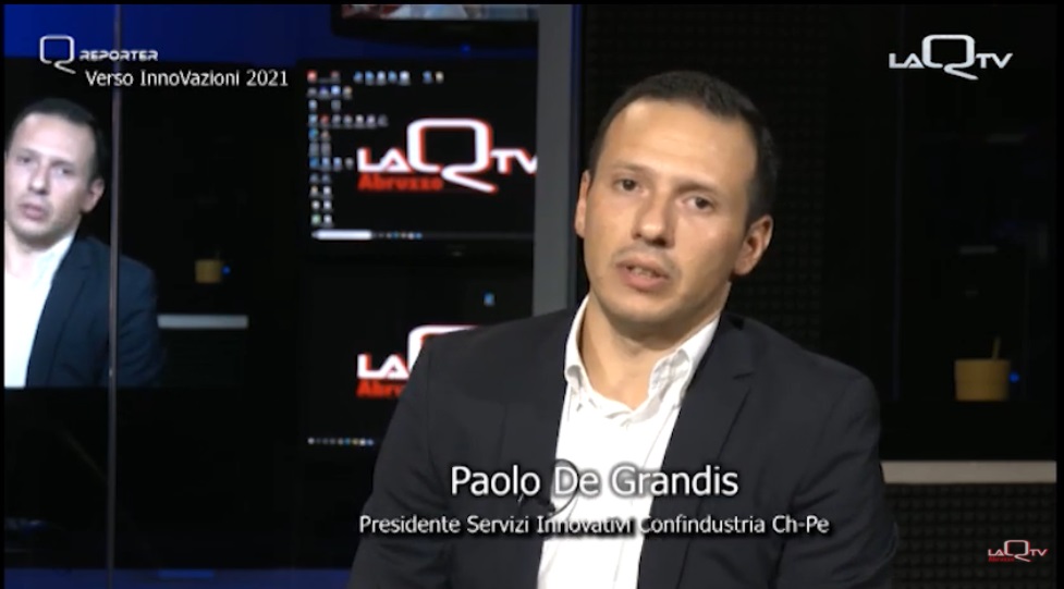 ConfAbruzzoMA's tweet photo. 🏆🥇🥈🥉Una competizione di idee in cui #PMI, #STARTUP e #SPINOFF si contendono ben 6 premi. 
❗Un grande festival in cui far conoscere la propria innovazione aziendale. 
🎥Dagli studi di #LaQTV Paolo De Grandis ci spiega tutto di @InnovAzioniCamp 2021!  https://t.co/JRyZXk0MTU https://t.co/LfdwrppowL