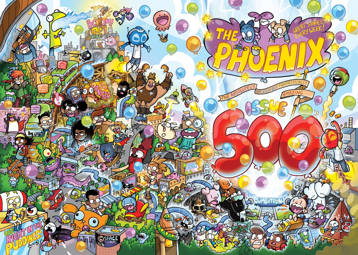 phoenixcomicuk's tweet photo. πWe're sharing issue 500 with everyone to enjoy for free! π
Read all about the mischievous Pixies, Toby, Mo and their new exchange member in the group... Grax'norx'ng'kk from the boggart kingdom!
πhttps://t.co/EDA0Y3Gbko
#pixies #issue500 #phoenixcharacters #comics https://t.co/8bqtXf0cB7