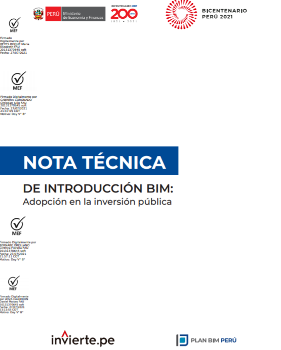ayt0r's tweet photo. Nota Técnica de Introducción BIM: Adopción en la Inversión Pública de @PeruPaisDigital @MEF_Peru
▶️https://t.co/UWHURP2aGQ

Más información sobre #PlanBIMPeru 
▶️https://t.co/Js7PPh6YvB https://t.co/USKOXtaWm6