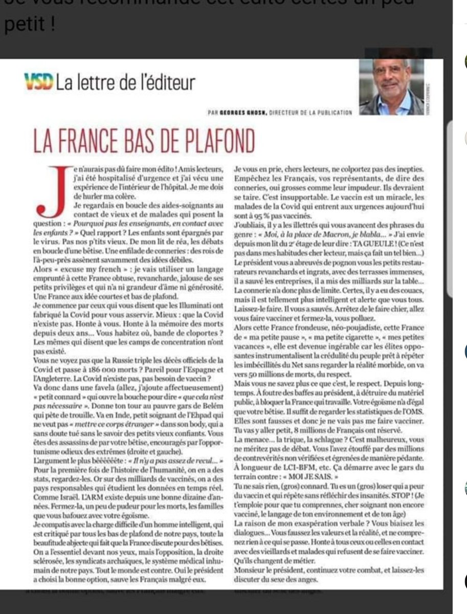 Margotte57000's tweet photo. Je vous invite à lire ce billet,criant de vérité, et à le retweeter ! https://t.co/TIQPDwNxiF