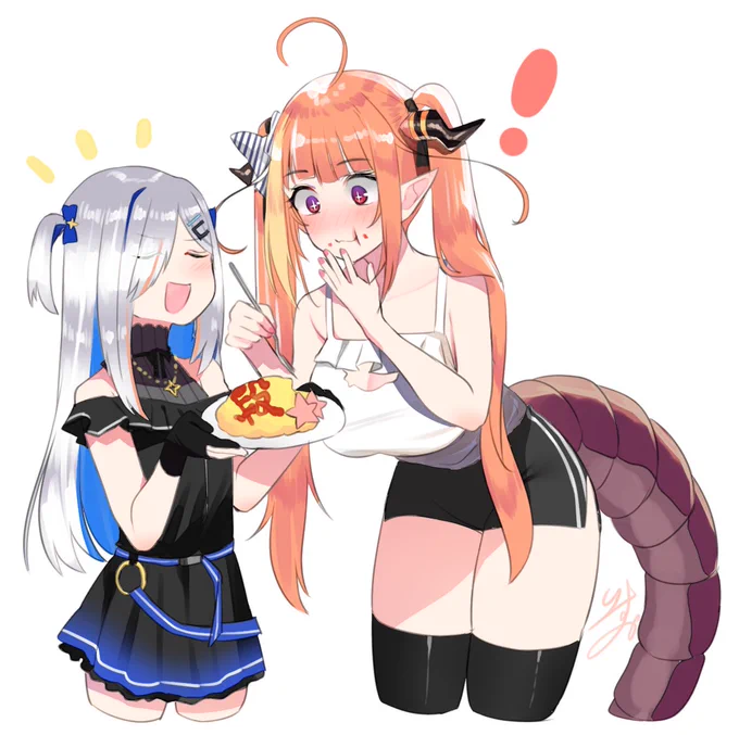 かなココ助かる!!!!!!!!
#みかじ絵
 #かなたーと 