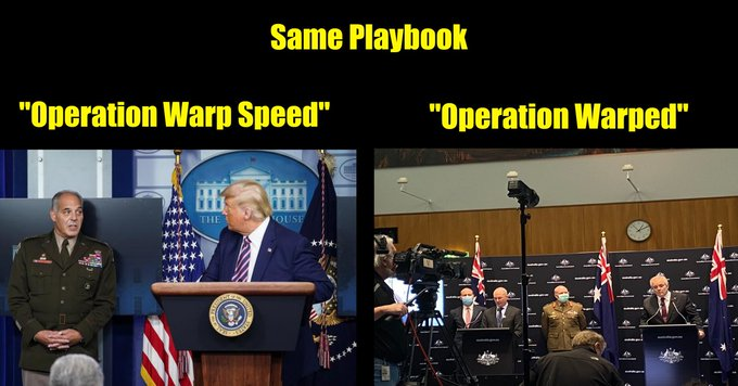 vogrady2132's tweet photo. #CoalitionFailures Same playbook. Too little modeling too late. Any competent government would have been all over this. https://t.co/STMYaQj5FS