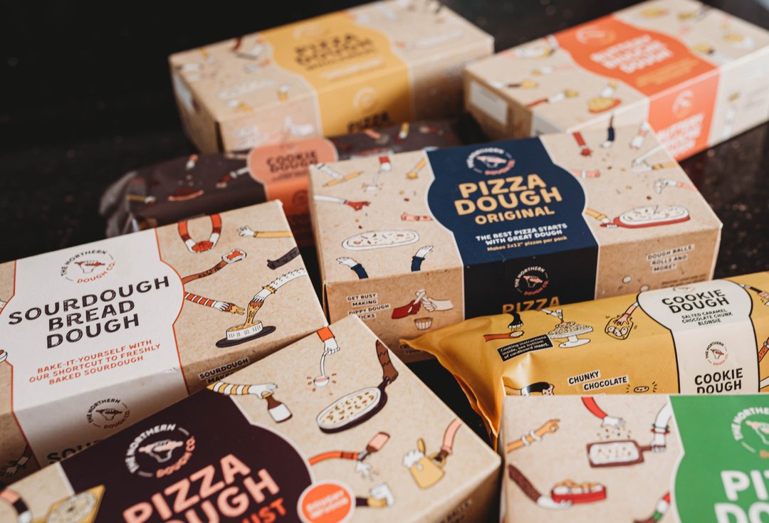 NorthernDoughCo's tweet photo. The full dough family! Which ones have you tried? Anyone with a full house?
#doughityourway #cookiedough #pizzadough #briochedough #beercrust #italianherb #sourdough https://t.co/avbfK1iW3T