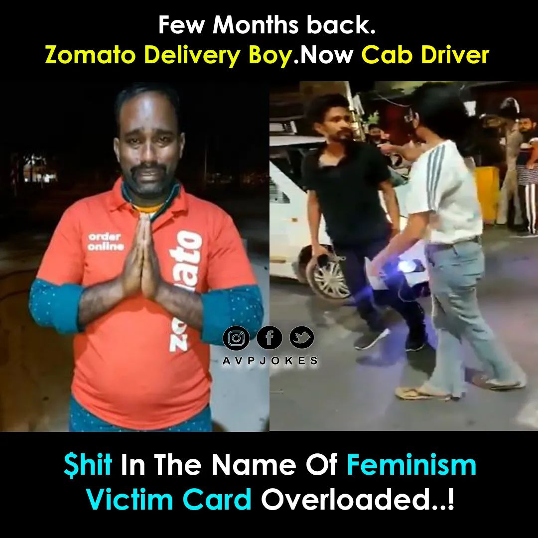 hornywood10's tweet photo. Ladki hai toh kya, she should know how to behave. Feminism doesn't mean superiority. Men deserve to be respected. #aresstlucknowgirl 
#pseudofeminism https://t.co/yAdZQ3LrT7